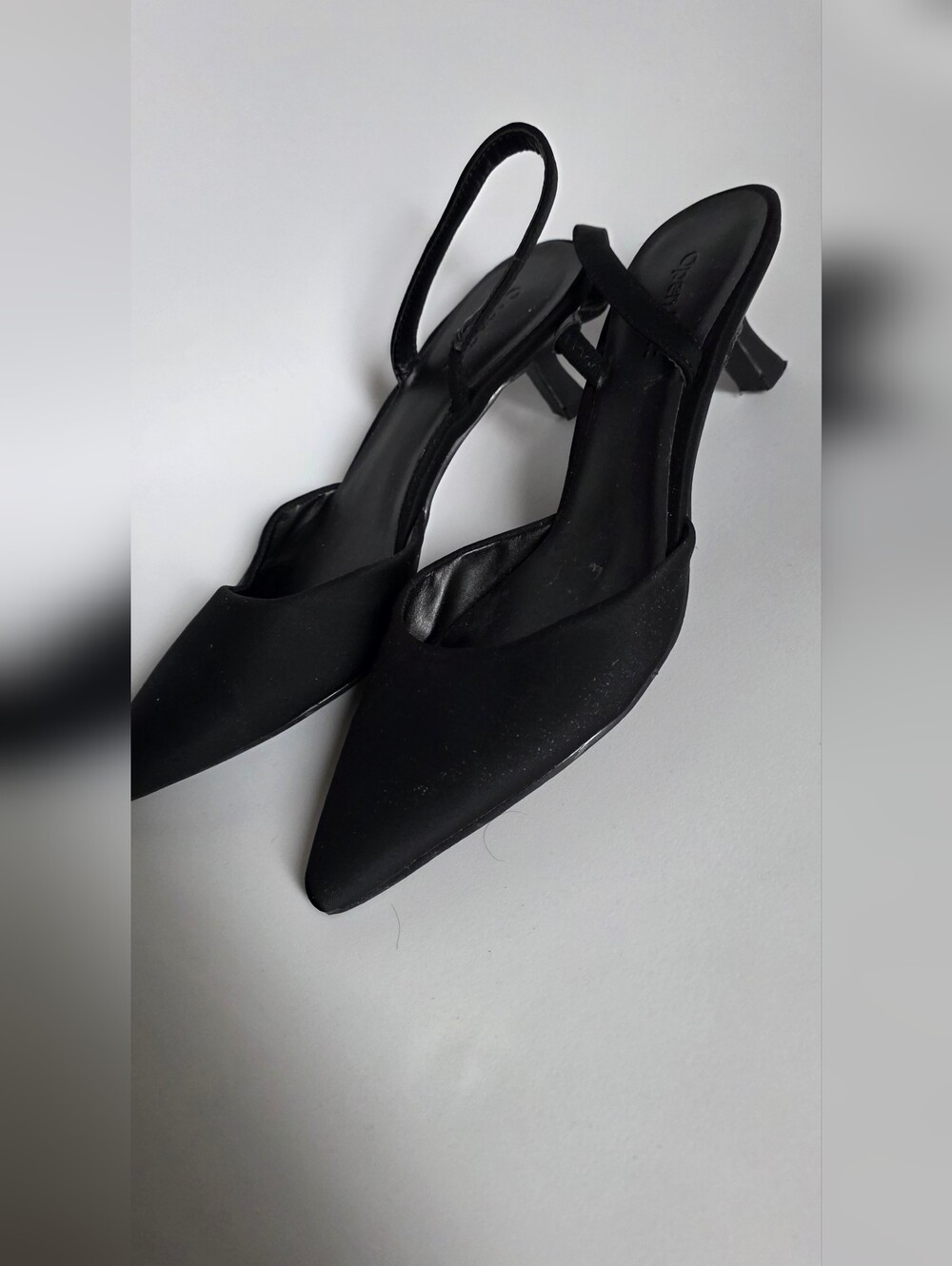 Open Edit slingback kitten heels - Picture 2 of 4